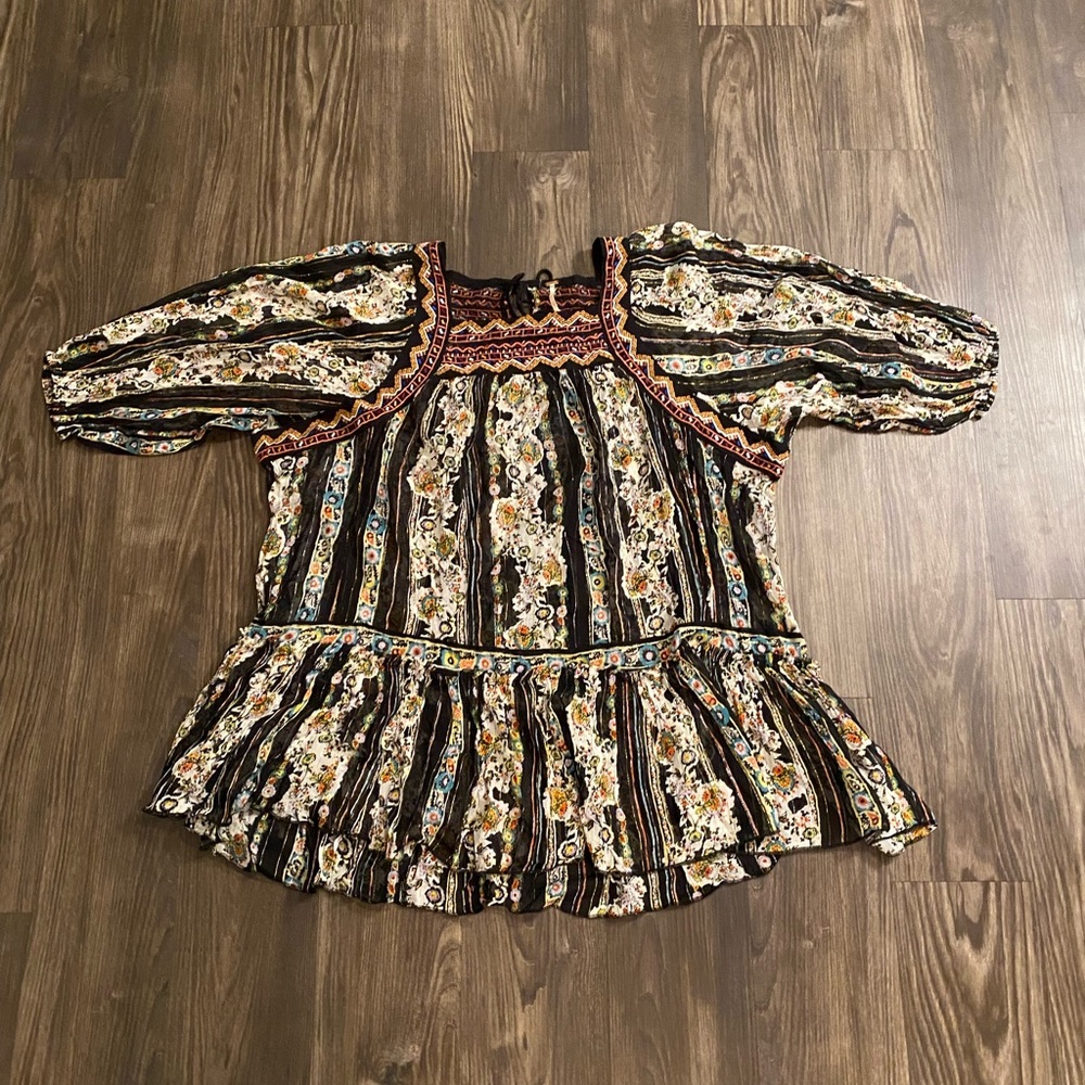 Free People beautiful flowy dress